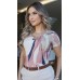 034360 - Blusa Manga Curta Ramany Estampada